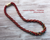 Sample - Laramie Bubbles Christmas Kumihimo Necklace