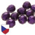 4mm Fire Polished - Metalust Purple CS