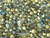 4mm Fire Polished - Etched Crystal Golden Rainbow