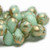 5X7mm Drops - Mint Gold
