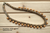 Sample - Kumihimo Matte Gold Drops Necklace