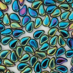 Paisley Duos - Jet Green Iris