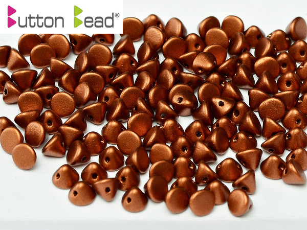 Button Beads - Copper