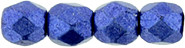 3mm Fire Polished - Saturated Metallic Lapis Blue
