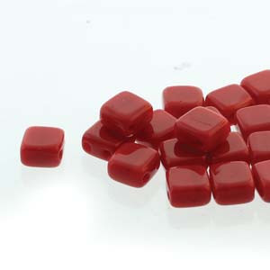 6mm 2H Tile - Red Opaque