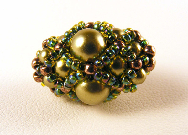 Pearl Blossom Beaded Bead