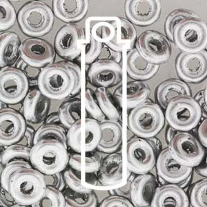 O Beads - Aluminum Silver
