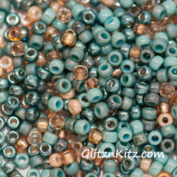 Sand & Sea - Sz 11 Sead Bead Mix