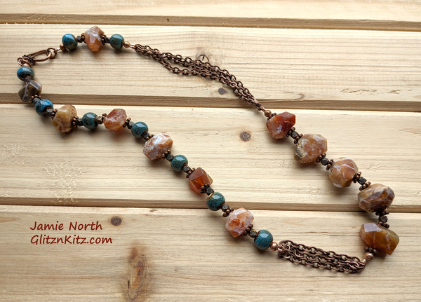 Sample - Nuggets / Copper Necklace
