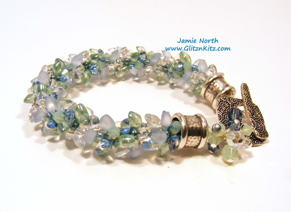 Sample - Bead-It-Up Seabreeze Kumihimo Bracelet