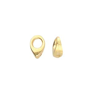 Cymbal - Kolympos SuperDuo Bead Ending Gold Plate
