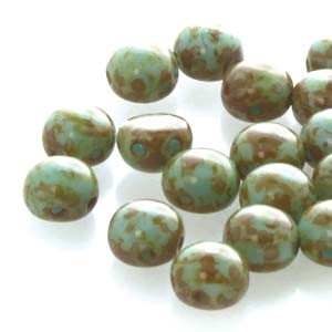 Candy - 8mm - Lt Blue Travertine