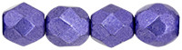 4mm Fire Polished - Saturated Metallic Ultra Violet (50 pcs) 