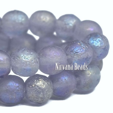 3mm Druk - Thistle AB Etched (100 pcs)