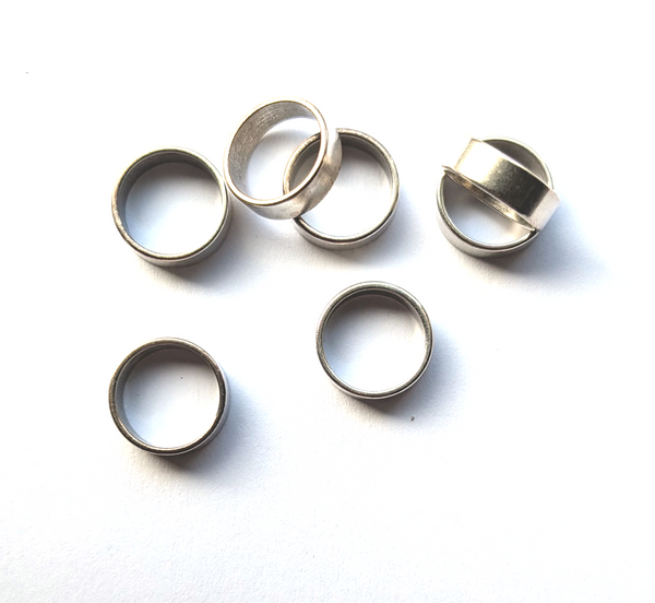 Kumihimo Plain Tube Slider AS 10mm ID