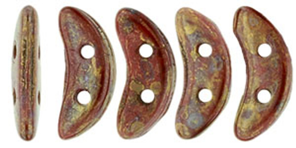Crescent - Opaque Red Bronze Picasso