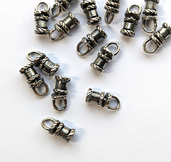 Rotating Ends Pair Roped - 3mm ID