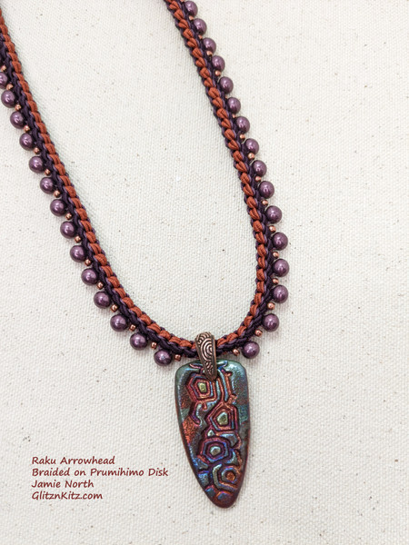 Raku Arrowhead Prumihimo Kits
