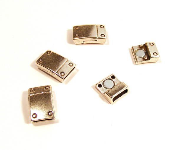Rivet Magnetic Clasp AS for flat leather