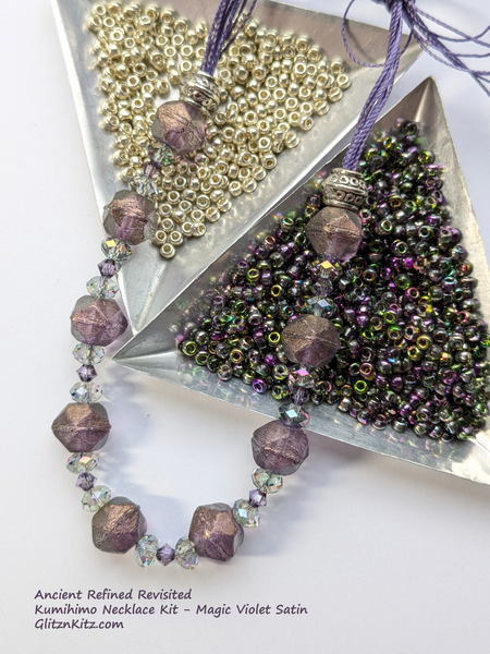 Ancient Refined Revisited - Kumihimo Necklace Kit