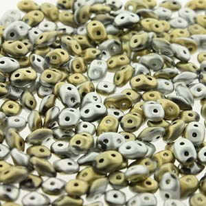 SuperDuo Matte Jet Cali Silver