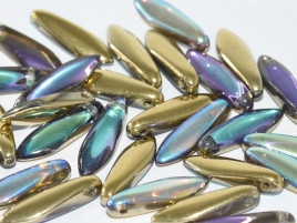 Daggers - Crystal Golden Rainbow