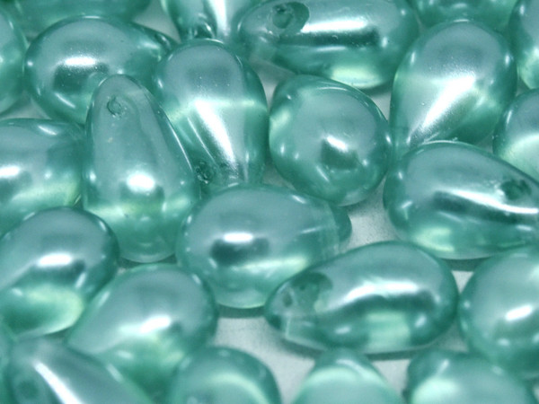 6X9mm Drops - Turquoise Pearl