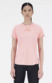 WNew Balance Printed Impact SS Tee Pink