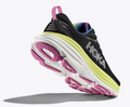 W Hoka Bondi 8 Black/Citrus Glow