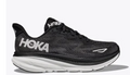 W Hoka Clifton 9 Black/White