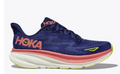 W Hoka Clifton 9 Evening Sky/Coral