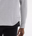 M New Balance Heat Grid 1/2 Zip Athletic Grey