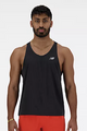 M New Balance Athletics Singlet  Black