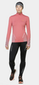 W Ron Hill Tech Reflect 1/2 Zip Salsa/Reflect