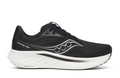 M Saucony Ride 18 Black/White