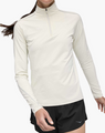 W Hoka Glidetech 1/4 Zip Truffle Salt