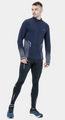 M Ron Hill Tech Reflect 1/2 Zip Navy/Reflect