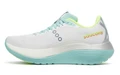 W Saucony Endorphin Trainer White/Aqua