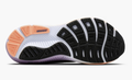 W Brooks Ghost 18 Black/Mulled Grape/Peach