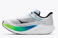 U Hoka Rocket X 3 Frost/Electric Lime
