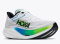 U Hoka Rocket X 3 Frost/Electric Lime