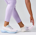 A Feetures Elite Light Cushion NST White Lilac Breeze