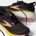 W Brooks Glycerin GTS 23 Black/Peach/Nightlife