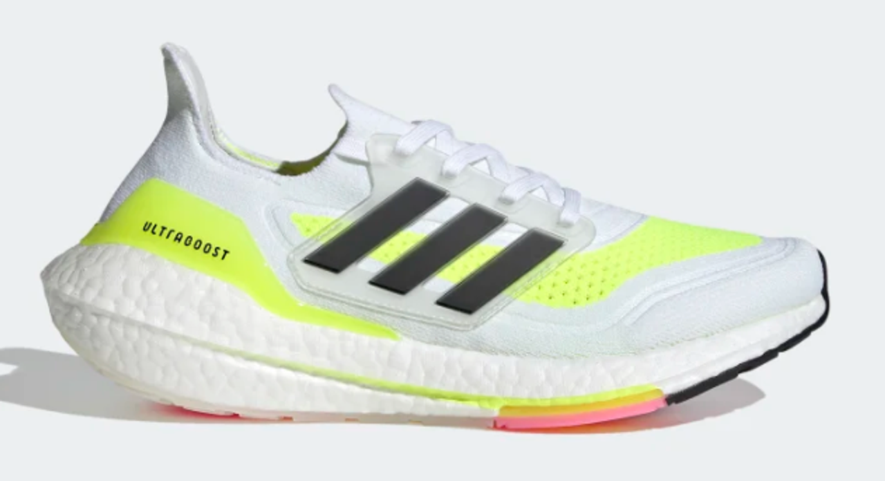 ultraboost 21 neon yellow