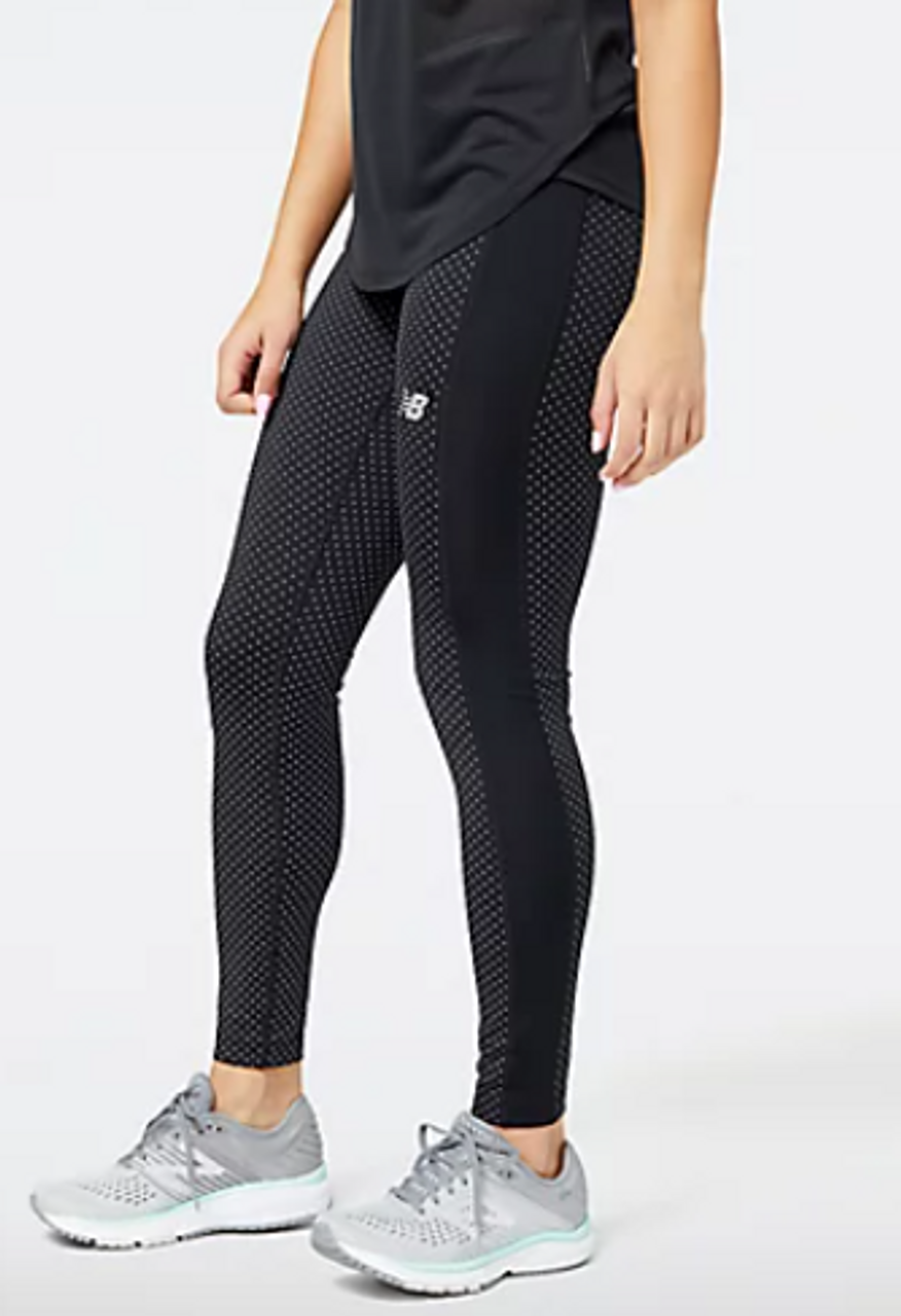 New Balance Running Tights Reflective Accelerate - Black/Camo