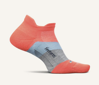 A Feetures Elite Max Cushion NST Climb Coral