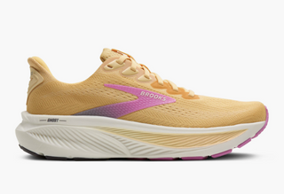 W Brooks Ghost 17 Apricot/Grey/Pink