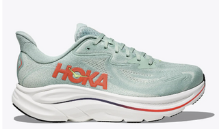 M Hoka Clifton 10 Sage/Neon Flame