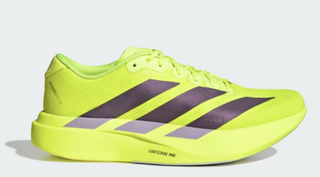 M Adidas Adizero EVO SL Woven Solar Yellow/ Powder Plum