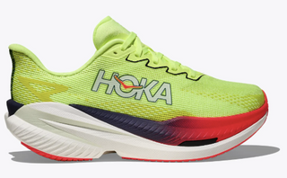 W Hoka Mach X 3 Neon Yuzu/Squid Ink